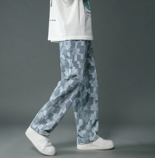 Alchemy ™ | Plaid Denim Jeans